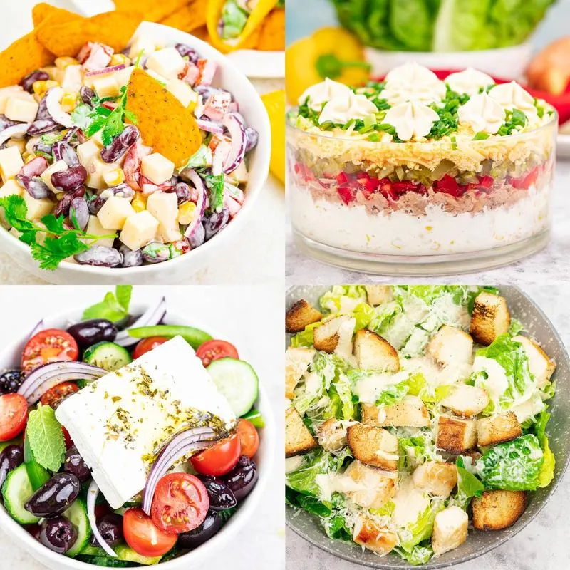 Oryginalne sałatki na sylwestra: zaskocz swoich gości smakiem!