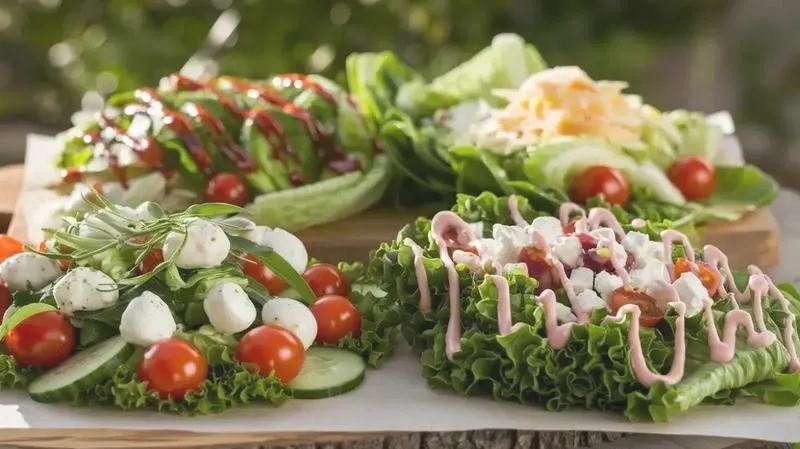 Sałatki idealne do pieczonego pstrąga – co wybrać?