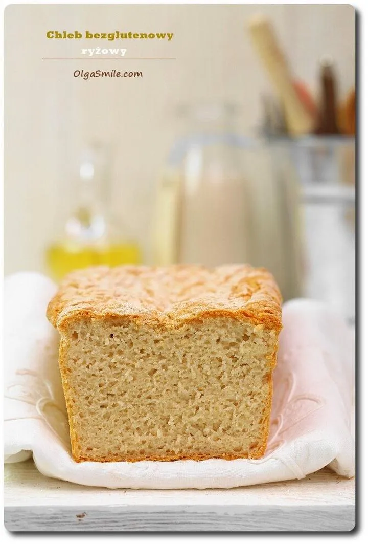 Bezglutenowy chleb ryżowy