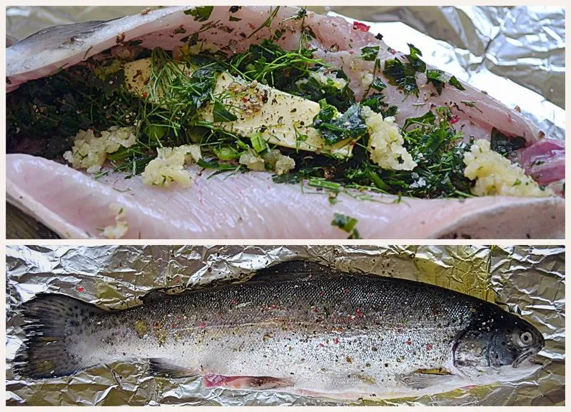 Idealny czas pieczenia pstrąga