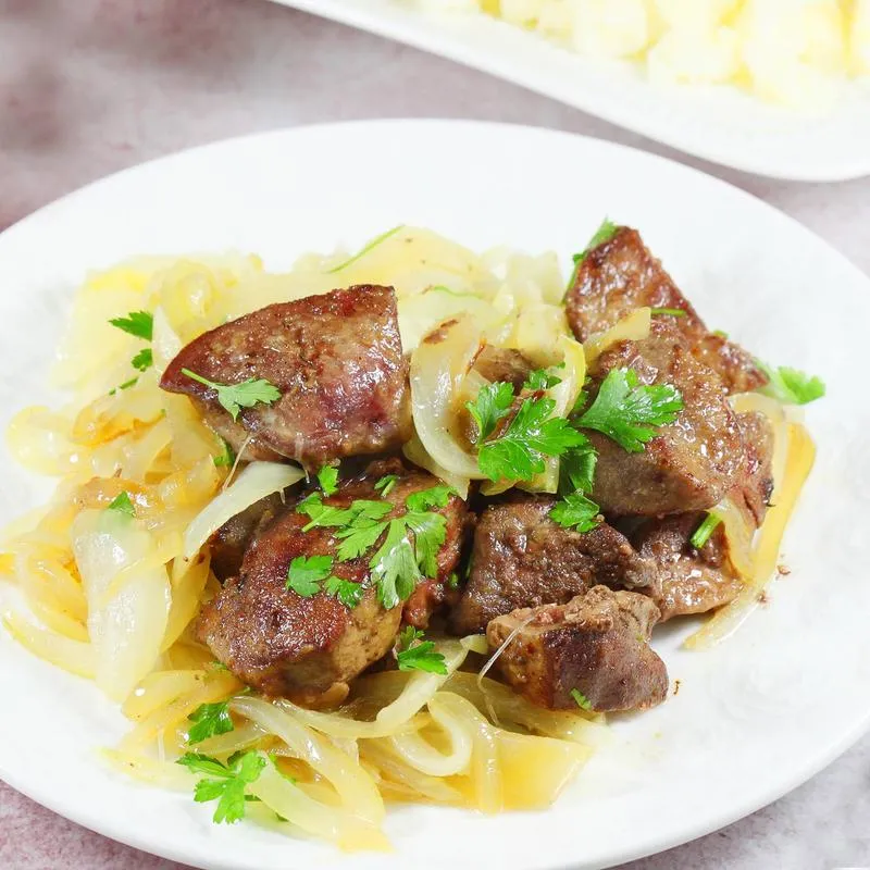 Kaloryczność smażonej wątróbki