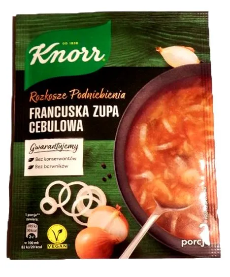 Knorr zupa cebulowa