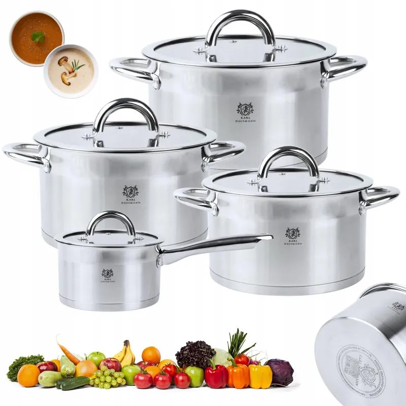 Materiały garnków do indukcji