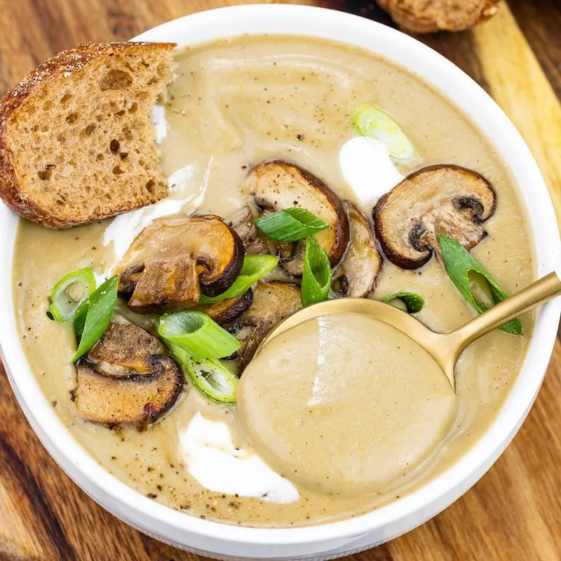 Menu z uroczystą zupą