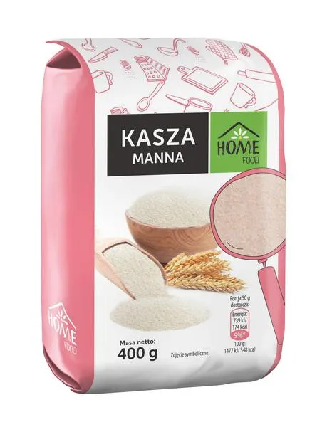 Przygotowanie kaszy manny