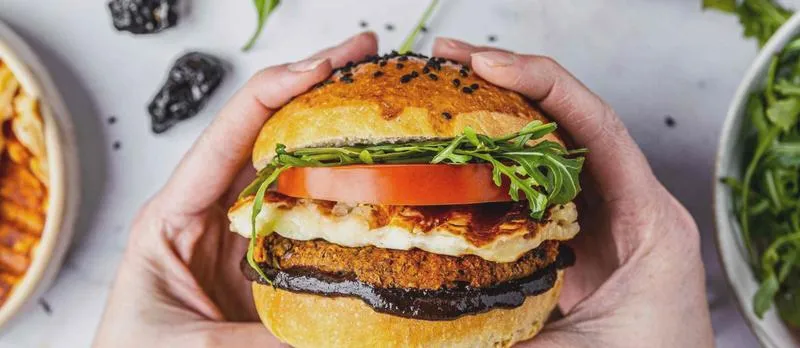 Smak veggie burgerów