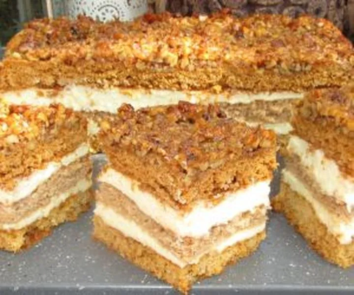 Temperatura pieczenia orzechowca