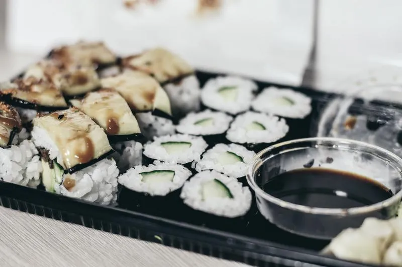 Zdrowe składniki sushi