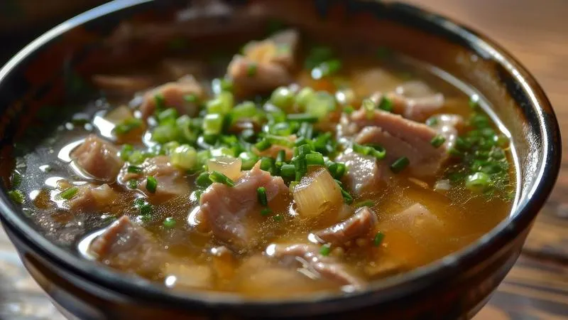 Zupa ze schabem